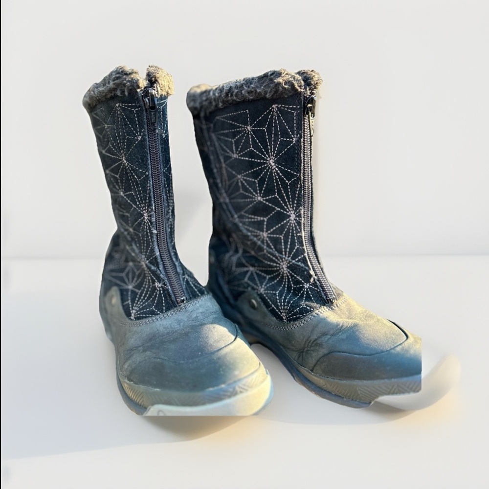 MERRELL | Silversun Snow Boots w/ Zipper Black Size 5